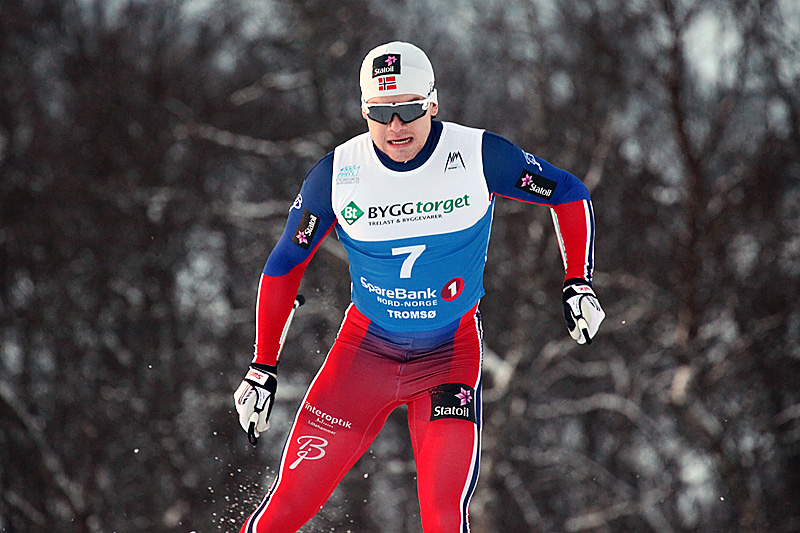 Håvard Solås Taugbøl tok sin første individuelle NM-medalje med bronsen på sprinten i Tromsø 2016. Her fra prologen. Foto: Erik Borg. Håvard Solås Taugbøl tok sin første individuelle NM-medalje med bronsen på sprinten i Tromsø 2016. Her fra prologen. Foto: Erik Borg.