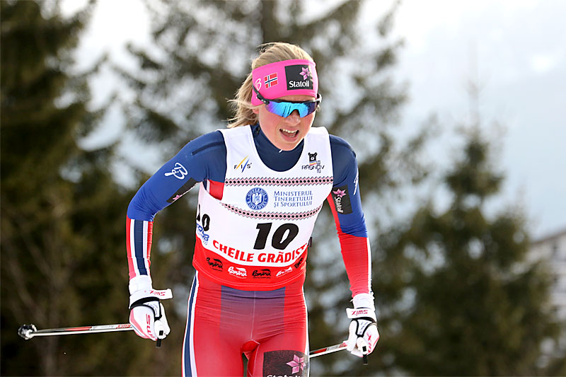 Silje Theodorsen ute på 10 km klassisk under U23-VM i Rasnov og Romania 2016. I mål ble det en 6. plass. Foto: Erik Borg. Silje Theodorsen ute på 10 km klassisk under U23-VM i Rasnov og Romania 2016. I mål ble det en 6. plass. Foto: Erik Borg.
