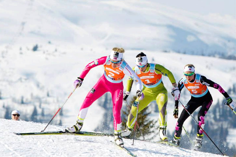 Illustrasjonsbilde til Tre topper på Gålå med Therese Johaug, Marit Bjørgen og Kristin Størmer Steira. Arrangørfoto. Illustrasjonsbilde til Tre topper på Gålå med Therese Johaug, Marit Bjørgen og Kristin Størmer Steira. Arrangørfoto.