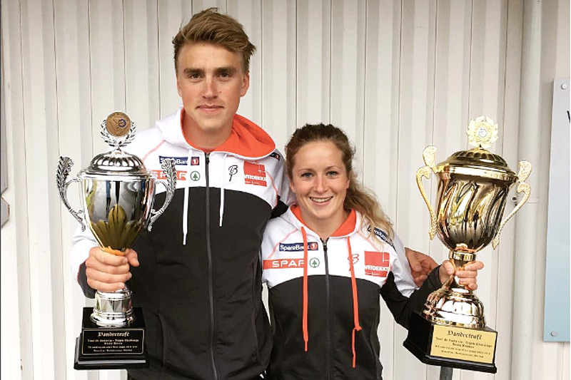 Langrennsløperne Eirik Solvang og Anna Svendsen vant Tour de Andørja 2016 sammenlagt. Foto: Tour de Andørja. Langrennsløperne Eirik Solvang og Anna Svendsen vant Tour de Andørja 2016 sammenlagt. Foto: Tour de Andørja.