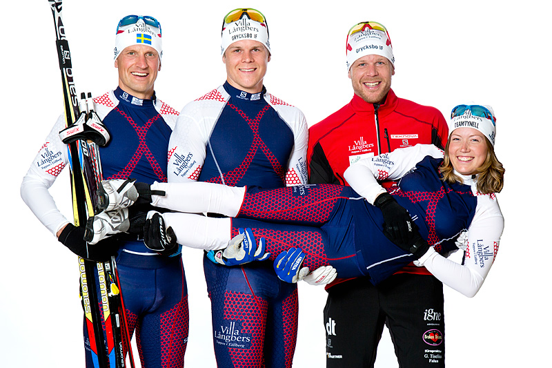 Team Tynell 2016/2017. Fra venstre: Jerry Ahrlin, Rikard Tynell, Daniel Tynell og Laila Kveli. Foto: Fotograf Heléne, Falun. Team Tynell 2016/2017. Fra venstre: Jerry Ahrlin, Rikard Tynell, Daniel Tynell og Laila Kveli. Foto: Fotograf Heléne, Falun.