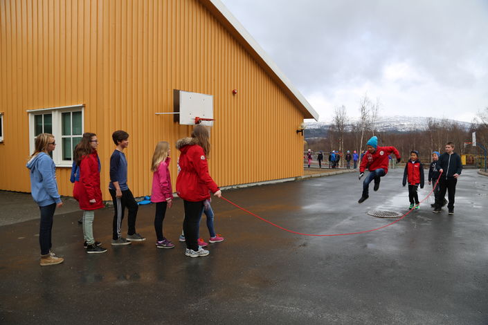 Erikstad skole hoppetau Erikstad skole hoppetau