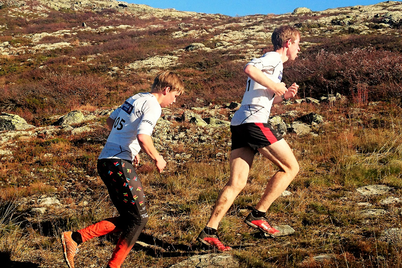 Ola Jordheim (t.v.) i ryggen på Ketil Monsen under Te Tøpps 2016. I mål ble de nummer 1 og 2, med Jordheim 18 sekunder foran. Foto: Anne Berit Ulsaker. Ola Jordheim (t.v.) i ryggen på Ketil Monsen under Te Tøpps 2016. I mål ble de nummer 1 og 2, med Jordheim 18 sekunder foran. Foto: Anne Berit Ulsaker.
