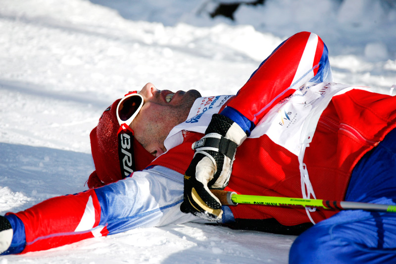 Når beina av uforklarlige grunner bare ikke har lyst til å yte, kan det hende det skyldes lavt energinivå i musklene. Foto: Felgenhauer/NordicFocus. Når beina av uforklarlige grunner bare ikke har lyst til å yte, kan det hende det skyldes lavt energinivå i musklene. Foto: Felgenhauer/NordicFocus.