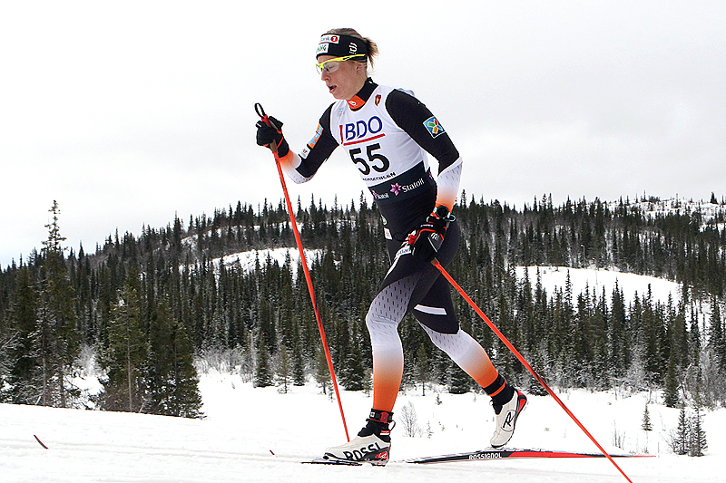 Astrid Uhrenholdt Jacobsen underveis på 10 kilometer klassisk i Beitosprinten 2016. Det endte med 3. plass. Foto: Erik Borg. Astrid Uhrenholdt Jacobsen underveis på 10 kilometer klassisk i Beitosprinten 2016. Det endte med 3. plass. Foto: Erik Borg.