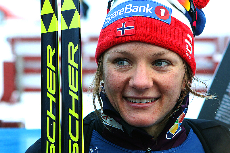 Maiken Caspersen Falla har vist seg tilnærmet umulig å slå i sprint. I Beitosprinten 2016 var hun best hele veien fra prolog til finale. Foto: Erik Borg. Maiken Caspersen Falla har vist seg tilnærmet umulig å slå i sprint. I Beitosprinten 2016 var hun best hele veien fra prolog til finale. Foto: Erik Borg.