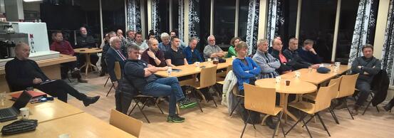 Deltakere infomøte om Næringsvennlig kommune
