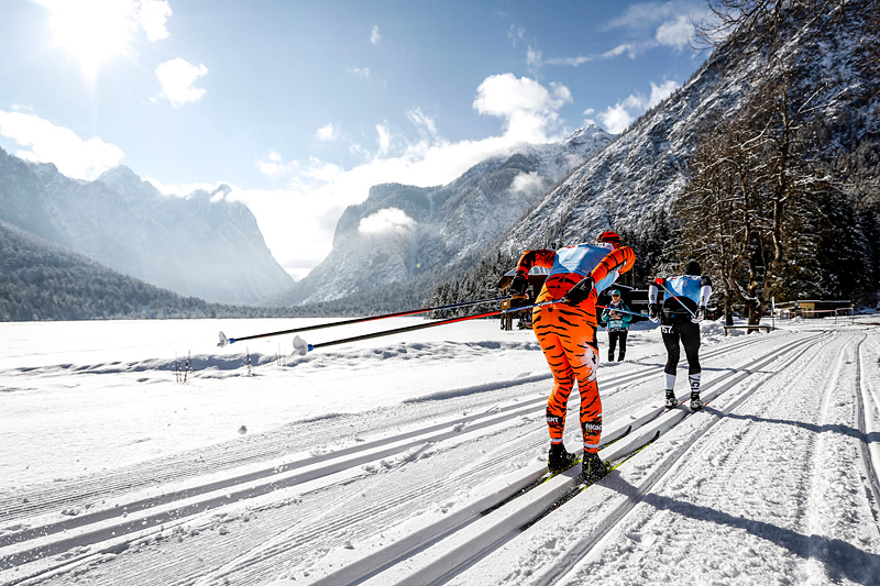 Fra det innbydende langløpet Cortina - Toblach i Nord-Italia, et renn som inngår i langløpscupen Visma Ski Classics. Foto: Bragotto/NordicFocus. Fra det innbydende langløpet Cortina - Toblach i Nord-Italia, et renn som inngår i langløpscupen Visma Ski Classics. Foto: Bragotto/NordicFocus.