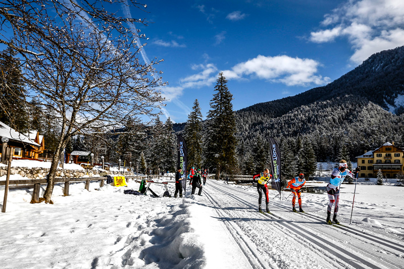 Illustrasjonsbilde fra det innbydende langløpet Cortina - Toblach i Nord-Italia, et renn som inngår i langløpscupen Visma Ski Classics. Foto: Bragotto/NordicFocus. Illustrasjonsbilde fra det innbydende langløpet Cortina - Toblach i Nord-Italia, et renn som inngår i langløpscupen Visma Ski Classics. Foto: Bragotto/NordicFocus.