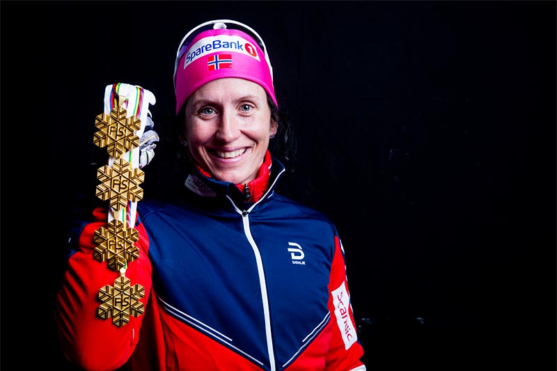 Marit Bjørgen har vunnet Hovedlandsrennet i langrenn, her er hun med sine gullmedaljer fra Lahti-VM 2017. Foto: Modica/NordicFocus. Marit Bjørgen har vunnet Hovedlandsrennet i langrenn, her er hun med sine gullmedaljer fra Lahti-VM 2017. Foto: Modica/NordicFocus.