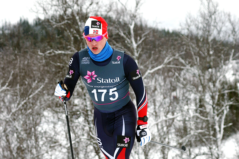 Jon Rolf Skamo Hope på vei mot gull på 10 kilometer klassisk for Menn 19/20 år under Junior-NM i Harstad 2017. Foto: Erik Borg. Jon Rolf Skamo Hope på vei mot gull på 10 kilometer klassisk for Menn 19/20 år under Junior-NM i Harstad 2017. Foto: Erik Borg.