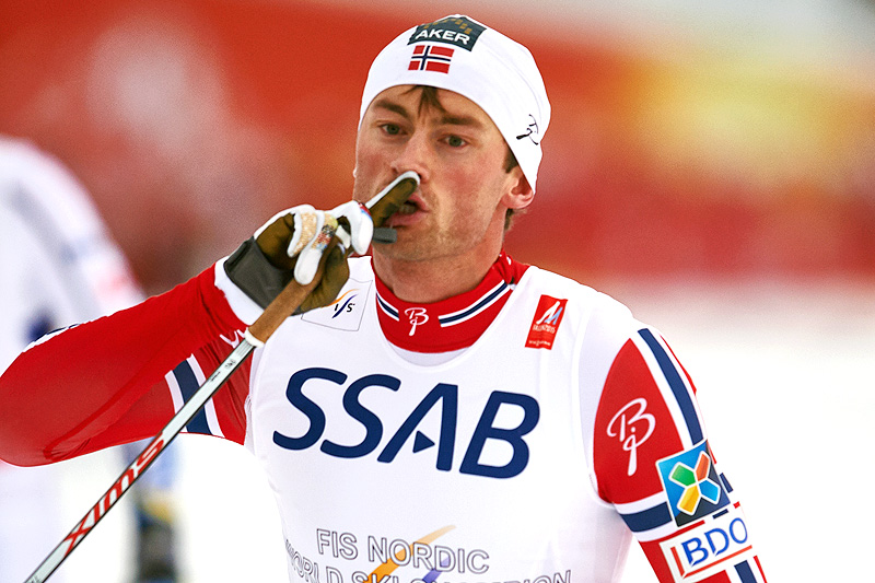 Petter Northug er en ekspert på formtopping. Her etter at han spurtet fra Sveriges ankermann og sikret norsk stafettgull under VM i Falun 2015. Northug tok hele fire gull i mesterskapet. Foto: NordicFocus. Petter Northug er en ekspert på formtopping. Her etter at han spurtet fra Sveriges ankermann og sikret norsk stafettgull under VM i Falun 2015. Northug tok hele fire gull i mesterskapet. Foto: NordicFocus.