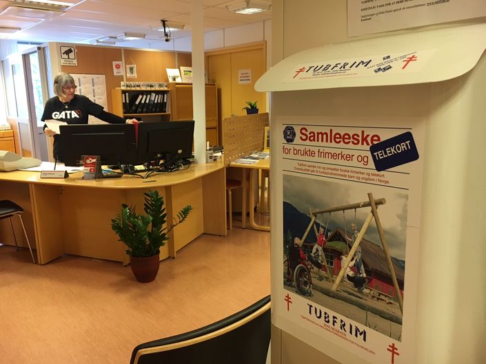 Tubfrim kasse i servicetorget 90 år