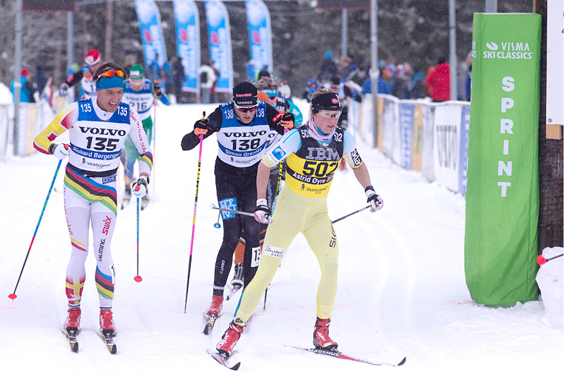 Astrid Øyre Slind i Vasaloppet 2018, hvor hun til slutt gikk inn til 2. plass. Foto: Manzoni/NordicFocus. Astrid Øyre Slind i Vasaloppet 2018, hvor hun til slutt gikk inn til 2. plass. Foto: Manzoni/NordicFocus.