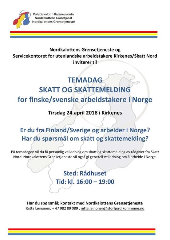 Invitasjon TEMADAG SKATTEMELDING Kirkenes 240418 3_569x800