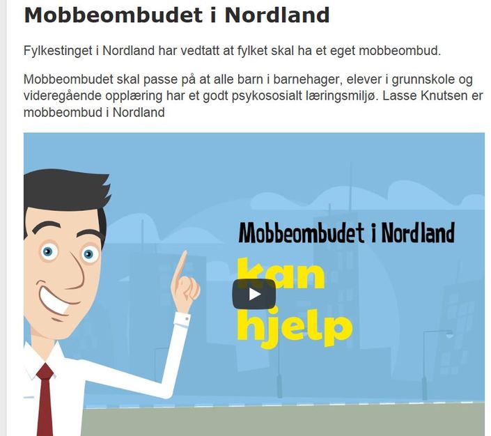Mobbombud i Nordland - utklipp Mobbombud i Nordland