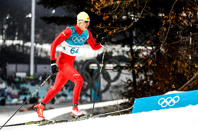Sun Qinghai var en av fire kinesiske langrennsløpere som deltok under OL i Pyeongchang 2018. Foto: Modica/NordicFocus.Sun Qinghai. Foto: Modica/NordicFocus. Sun Qinghai var en av fire kinesiske langrennsløpere som deltok under OL i Pyeongchang 2018. Foto: Modica/NordicFocus.