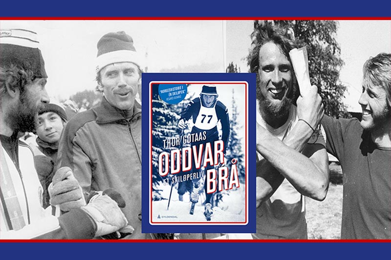 Boken Oddvar Brå - Et skiløperliv av Thor Gotaas. Her Oddvar sammen med Thomas Wassberg og Juha Mieto. Boken Oddvar Brå - Et skiløperliv av Thor Gotaas. Her Oddvar sammen med Thomas Wassberg og Juha Mieto.