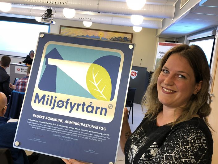 Renee Normann Miljøsertifisering Foto: Gull H. Pedersen Renee Normann Miljøsertifisering