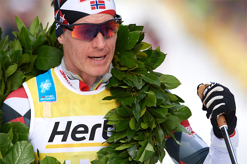 Petter Eliassen tok seieren i Marcialonga så sent som nå i år, altså i 2019. Men han har også vunnet en lang rekke andre store turrenn og langløp på ski. Foto: Rauschendorfer/NordicFocus. Petter Eliassen tok seieren i Marcialonga så sent som nå i år, altså i 2019. Men han har også vunnet en lang rekke andre store turrenn og langløp på ski. Foto: Rauschendorfer/NordicFocus.