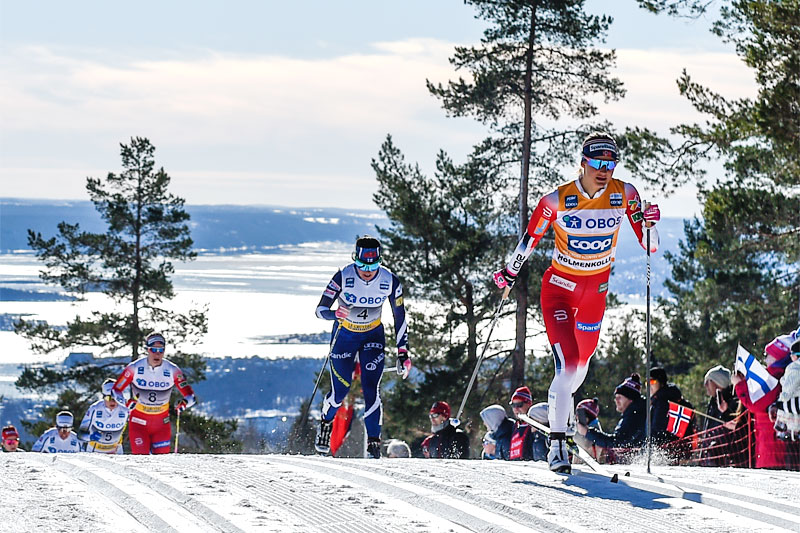 Ingvild Flugstad Østberg underveis på 30 km i Holmenkollen 2019 hvor det endte med 4. plass for ekspressen fra Gjøvik. Foto: Thibaut/NordicFocus. Ingvild Flugstad Østberg underveis på 30 km i Holmenkollen 2019 hvor det endte med 4. plass for ekspressen fra Gjøvik. Foto: Thibaut/NordicFocus.