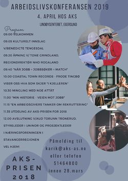 Invitasjon Arbeidslivskonferansen 2019