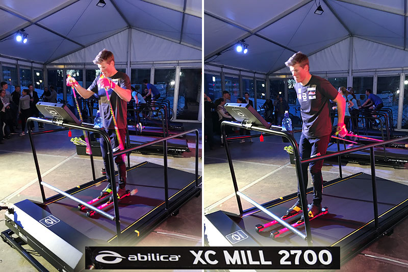 Illustrasjonsfoto: Felles tredemølle for løp, ski og sykkel fra Treningspartner og Abilica, modell XC-Mill 2700 med Johannes Høsflot Klæbo. Foto: Geir Nilsen/Langrenn.com. Illustrasjonsfoto: Felles tredemølle for løp, ski og sykkel fra Treningspartner og Abilica, modell XC-Mill 2700 med Johannes Høsflot Klæbo. Foto: Geir Nilsen/Langrenn.com.