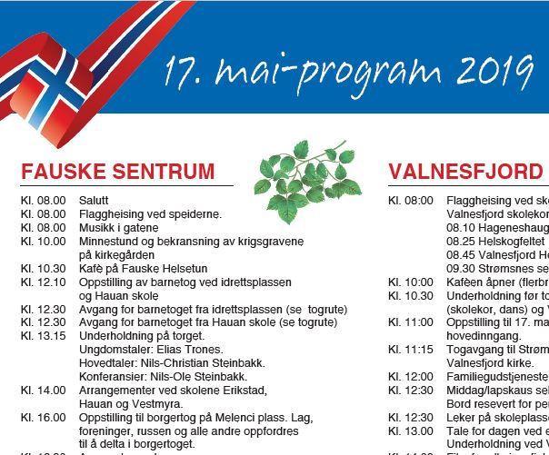 17. mai 2019 utklipp 17. mai 2019 utklipp
