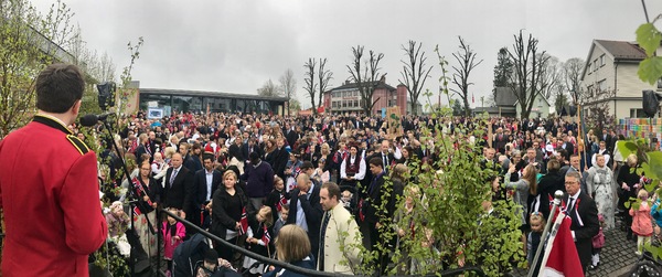17. mai-tale på torget