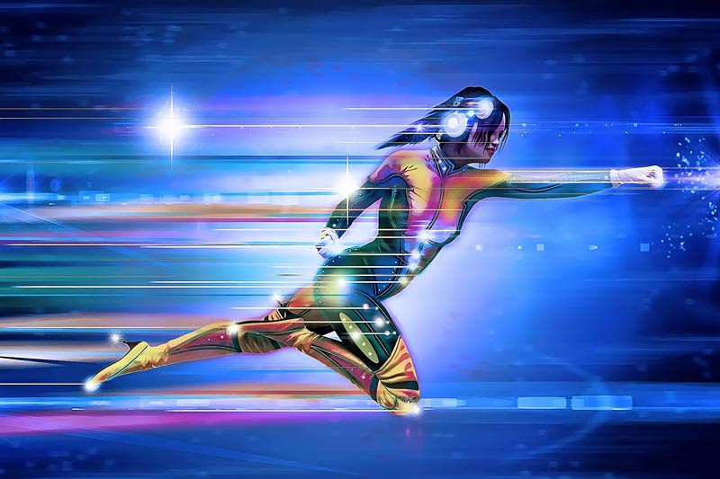 Du trenger ikke være superkvinne eller supermann for å få flere parallelle effekter av treningsøkter. Foto: Creative Commons/Pixabay.com. Du trenger ikke være superkvinne eller supermann for å få flere parallelle effekter av treningsøkter. Foto: Creative Commons/Pixabay.com.