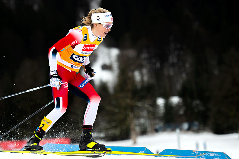 Therese Johaug innfridde til det fulle både på distanse og i sprint under helgens prøve-VM i Oberstdorf. Foto: Thibaut/NordicFocus. Therese Johaug innfridde til det fulle både på distanse og i sprint under helgens prøve-VM i Oberstdorf. Foto: Thibaut/NordicFocus.