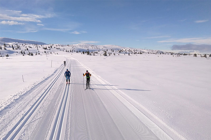 Bildet er tatt 4 dager i forkant av Hafjell Ski Marathon 2020. Som man ser, det er særdeles innbydende forhold i Øyerfjellet. Arrangørfoto. Bildet er tatt 4 dager i forkant av Hafjell Ski Marathon 2020. Som man ser, det er særdeles innbydende forhold i Øyerfjellet. Arrangørfoto.