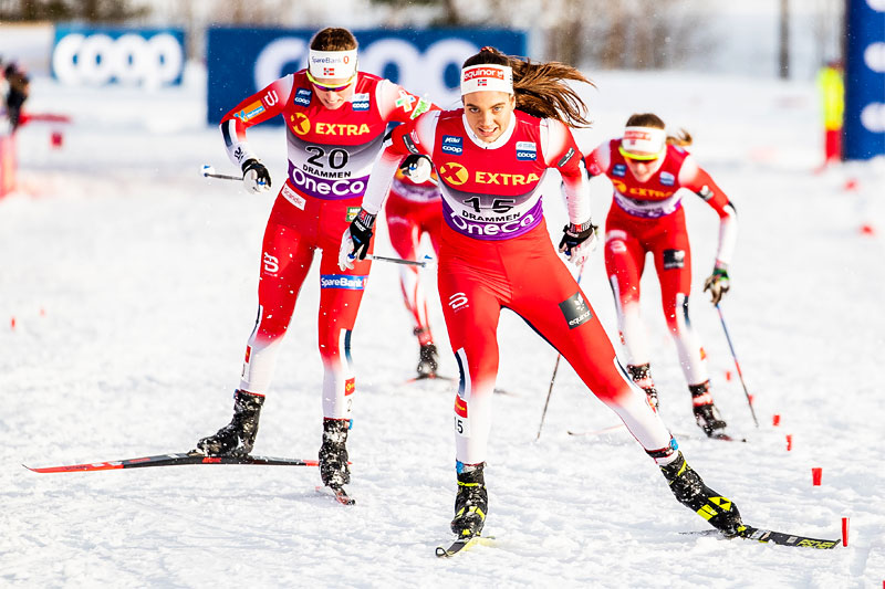 Kristine Stavås Skistad er et av Konnerud ILs mange sterke navn. Bildet er fra konkurransen hvor hun gikk inn til 4. plass i verdenscupsprinten på hjemmebane i 2020. Foto: Modica/NordicFocus. Kristine Stavås Skistad er et av Konnerud ILs mange sterke navn. Bildet er fra konkurransen hvor hun gikk inn til 4. plass i verdenscupsprinten på hjemmebane i 2020. Foto: Modica/NordicFocus.