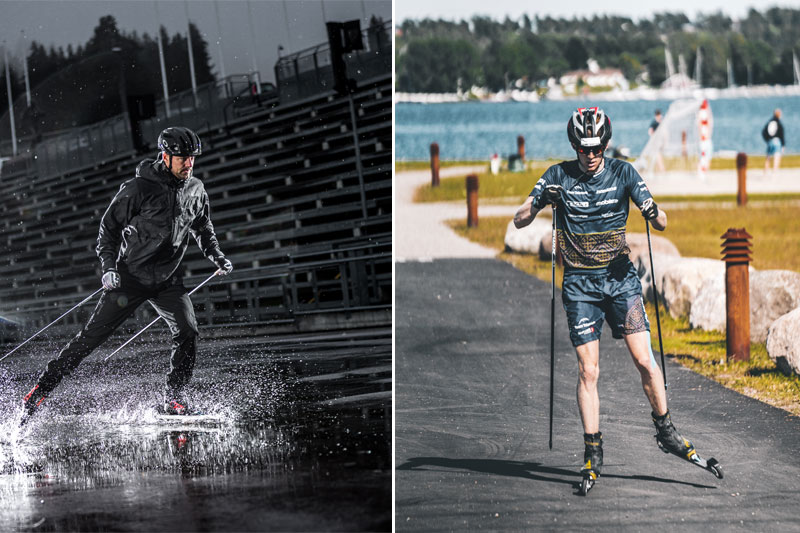 Supersprinteren Ludvig Søgnen Jensen og milslukeren Eirik Mysen er to av stadig flere skiløpere på utstyr fra Standardski.no og FF Rollerskis. Supersprinteren Ludvig Søgnen Jensen og milslukeren Eirik Mysen er to av stadig flere skiløpere på utstyr fra Standardski.no og FF Rollerskis.