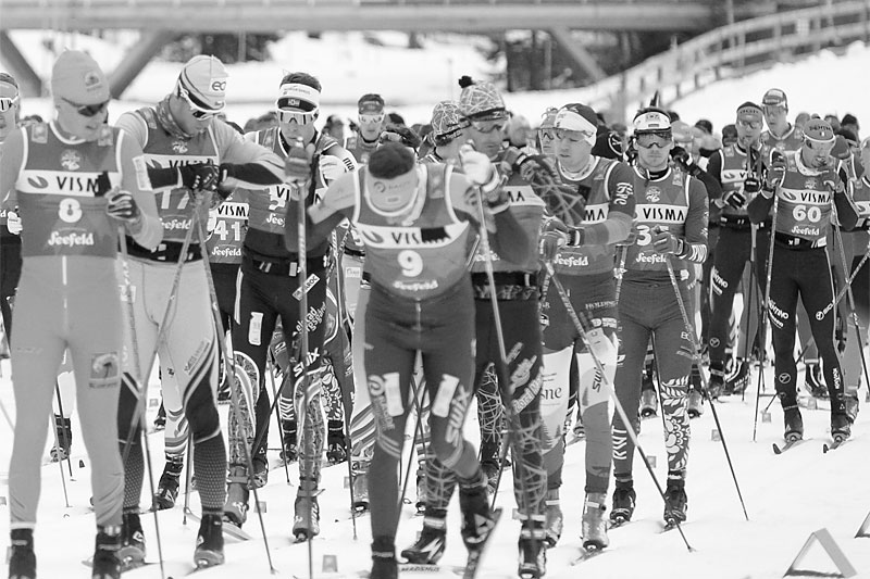 7-mila var et løp som samlet både elite og bredde og hadde store startfelt år etter år. Illustrasjonsbildet viser deler av starten i Visma Ski Classics-rennet Kaiser Maximilian Lauf 2020. Foto: Tumashov/NordicFocus. 7-mila var et løp som samlet både elite og bredde og hadde store startfelt år etter år. Illustrasjonsbildet viser deler av starten i Visma Ski Classics-rennet Kaiser Maximilian Lauf 2020. Foto: Tumashov/NordicFocus.