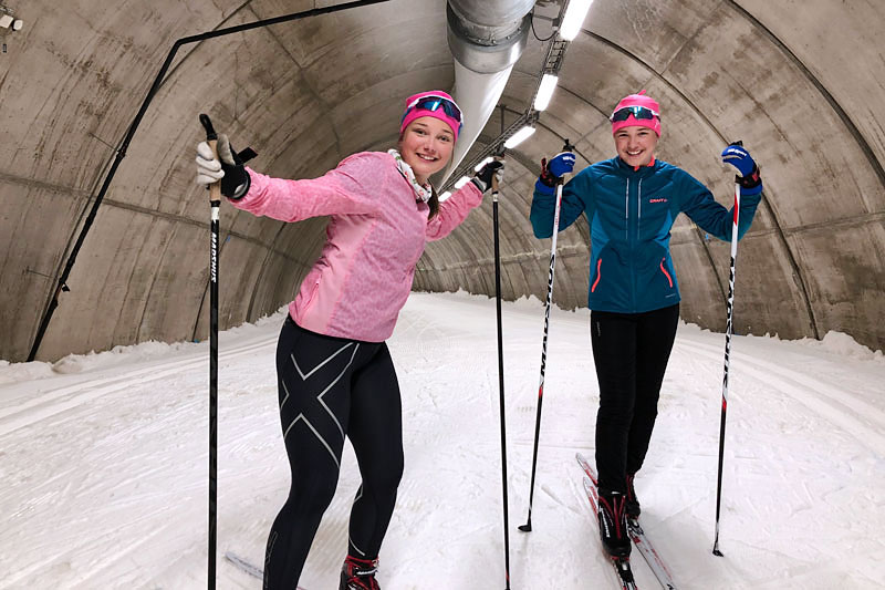 Bilde fra Stjerneskolan Torsby idrottsgymnasium og deres Torsbylägret ved Torsby Ski Tunnel. Foto: Linda Bengtsson. Bilde fra Stjerneskolan Torsby idrottsgymnasium og deres Torsbylägret ved Torsby Ski Tunnel. Foto: Linda Bengtsson.