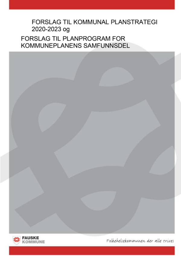 Forslag til kommunal planstrategi 2020-2023 og forslag til planprogram for kommuneplanens samfunnsdel
