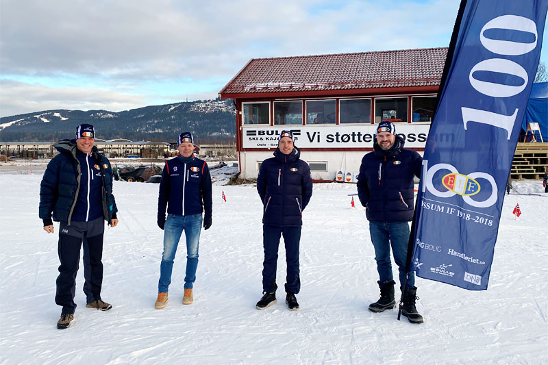 Fra venstre: Odd Magne Ruud, Odd Ture Wang, Ånund Lid Byggland og Stig Halvor Langmoen. Foto: Fossum IF. Fra venstre: Odd Magne Ruud, Odd Ture Wang, Ånund Lid Byggland og Stig Halvor Langmoen. Foto: Fossum IF.