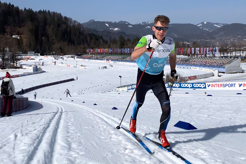 Morten Sætha her på plass under VM i Oberstdorf og en del av Swix sin racing service på VM, i World Cup og andre store internasjonale anledninger. Foto: Swix. Morten Sætha her på plass under VM i Oberstdorf og en del av Swix sin racing service på VM, i World Cup og andre store internasjonale anledninger. Foto: Swix.