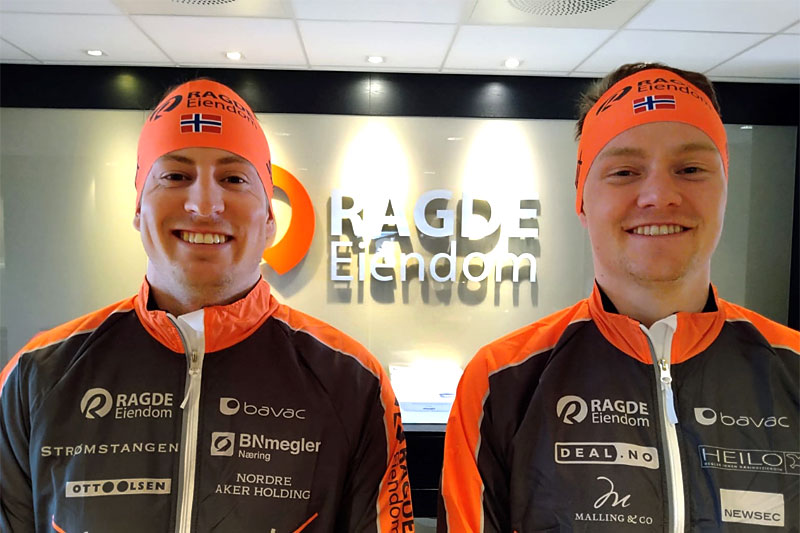 Kasper Stadaas og Johan Hoel har signert for Team Ragde Eiendom i overgangen mellom sesongen 2020/2021 og 2021/2022. Teamfoto. Kasper Stadaas og Johan Hoel har signert for Team Ragde Eiendom i overgangen mellom sesongen 2020/2021 og 2021/2022. Teamfoto.