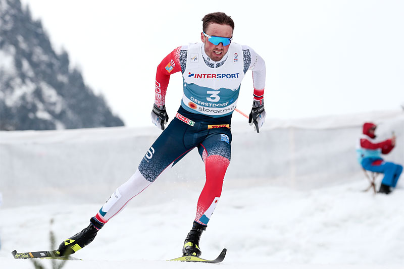 Emil Iversen på vei mot VM-gull på 5-mila under verdensmesterskapet i Oberstdorf 2021. Foto: Modica/NordicFocus. Emil Iversen på vei mot VM-gull på 5-mila under verdensmesterskapet i Oberstdorf 2021. Foto: Modica/NordicFocus.
