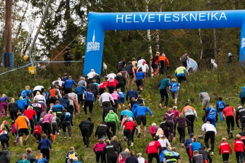 Motbakkeløpet Oslos Bratteste er tilbake etter fjorårets koronapause. Årets dato er 2. oktober. Foto: Oslos Bratteste Motbakkeløpet Oslos Bratteste er tilbake etter fjorårets koronapause. Årets dato er 2. oktober. Foto: Oslos Bratteste