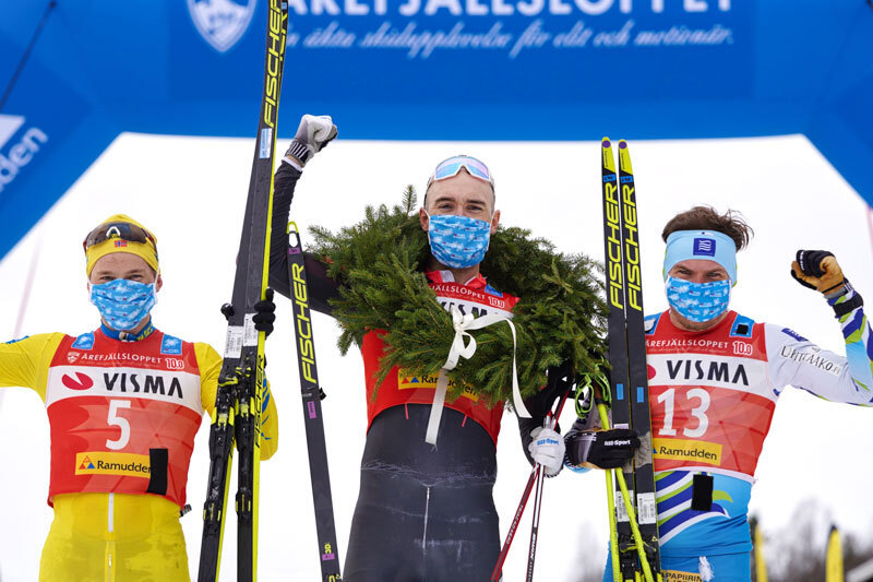 Andreas Nygaard vant Årefjällsloppet i mars. Til vinteren er det Marcialonga som er det store målet. Foto: Visma Ski Classics/Magnus Östh Andreas Nygaard vant Årefjällsloppet i mars. Til vinteren er det Marcialonga som er det store målet. Foto: Visma Ski Classics/Magnus Östh