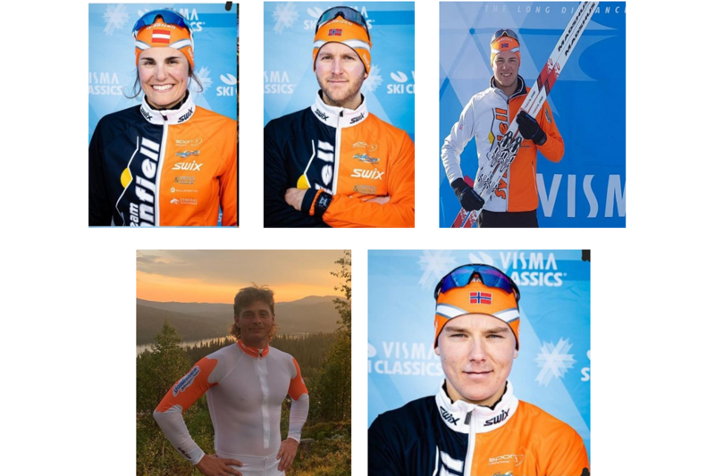 Deler av Team Synnfjell 2021/22. Magdalena Maierhofer, Terje Sveum, Pål Åge Joten, Jonathan Hedbys og Sigurd Hulbak Deler av Team Synnfjell 2021/22. Magdalena Maierhofer, Terje Sveum, Pål Åge Joten, Jonathan Hedbys og Sigurd Hulbak