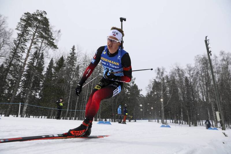 Filip Fjeld Andersen underveis i sprinten under verdenscupen i Østersund forrige sesong. Foto: Manzoni/NordicFocus Filip Fjeld Andersen underveis i sprinten under verdenscupen i Østersund forrige sesong. Foto: Manzoni/NordicFocus