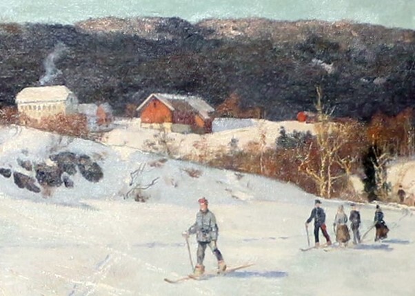 1. En stav. Utsnitt av Fritz Thaulows maleri Vinterdag 1884.jpg
