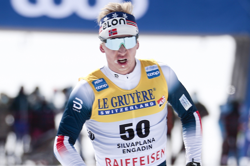 Jon Rolf Skamo Hope på 15km klassisk under verdenscupen i Engadin i Sveits i mars. Foto: Modica/Nordic Focus Jon Rolf Skamo Hope på 15km klassisk under verdenscupen i Engadin i Sveits i mars. Foto: Modica/Nordic Focus