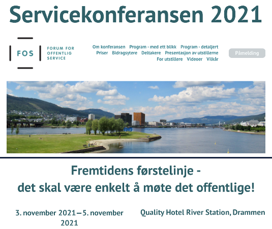 Torbjørn Vinje har hatt ansvar for de årlige servicekonferansene i regi av Forum for offentlig service siden 2007.
