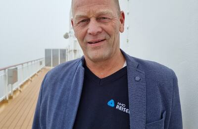 GØY OG MENINGSFYLT: − Jeg tenker at vi her har et stort potensial til å trekke med mange flere på noe som er gøy og meningsfylt og holde på med sammen, sier campingkonsulent og sogneprest Lloyd Tryland.