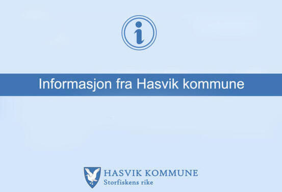 informasjon fra hasvik kommune